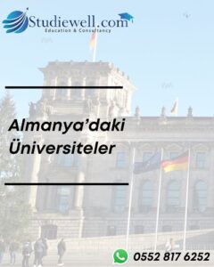Almanya'daki Üniversiteler - Studiewell com