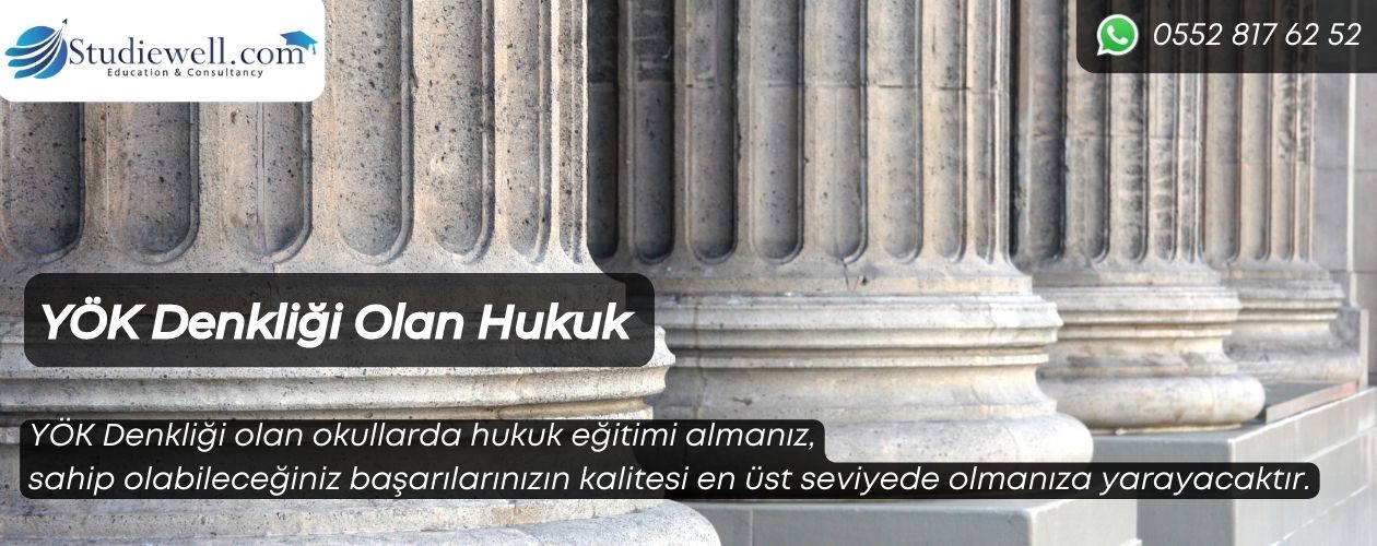 YÖK Denkliği Olan Hukuk