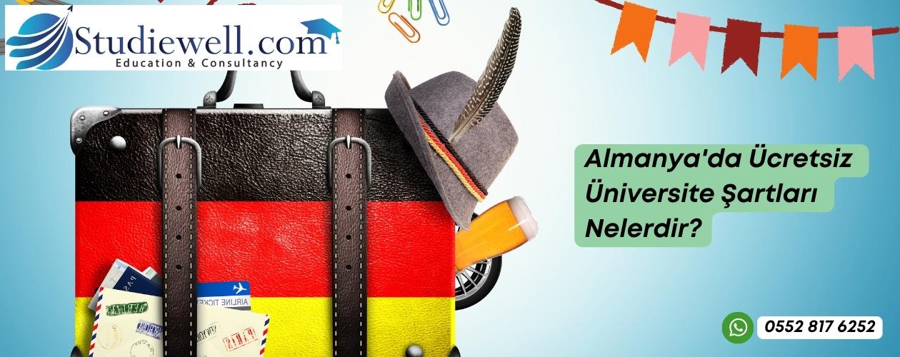 Almanya'da ücretsiz Üniversite Şartları Nelerdir - Studiewell com